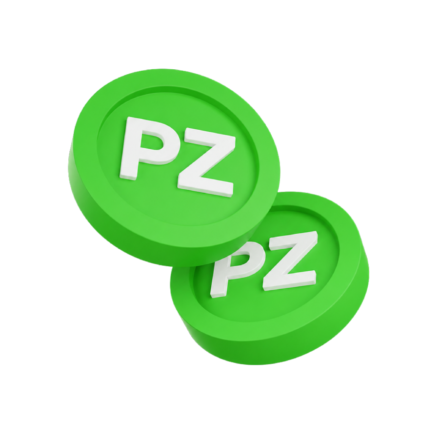 2500 PZCoins